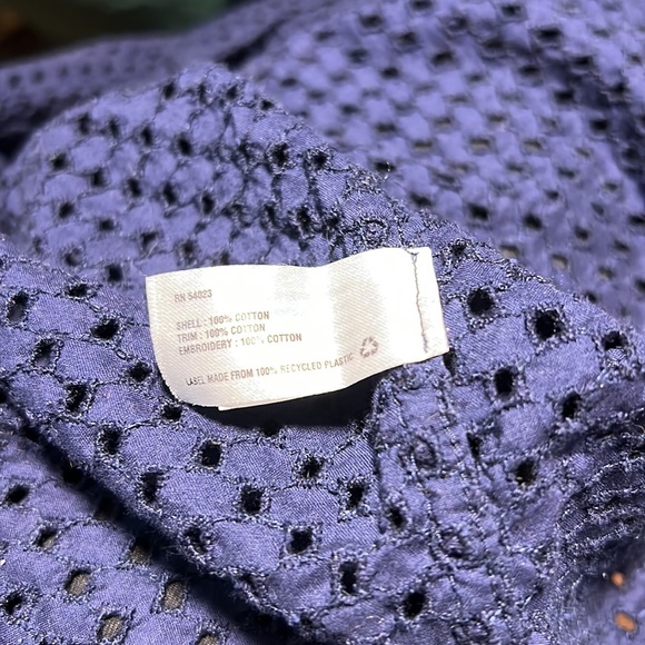 Gap Rolled Sleeve Henley Navy XS - Picture 8 of 8